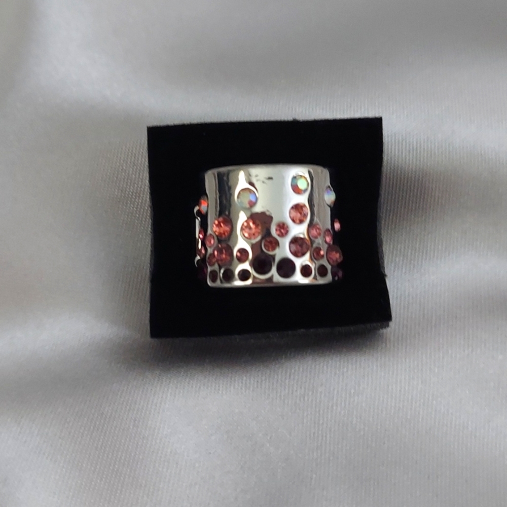 Purple stretchy ring